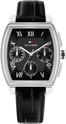 Tommy Hilfiger Men’s Multifunction Quartz Watch - Inspired by Oxford Shirt - Water Resistant up to 30m - Sophisticated Timepiece - Gift for Him 36mm in Saudi Arabia