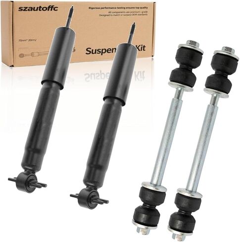 Suspension Kit Shock Absorber Sway Bar Front for Chevy for GMC Sierra 1500 Classic 2WD 4 Piece K80631 SBA28708 in Kuwait