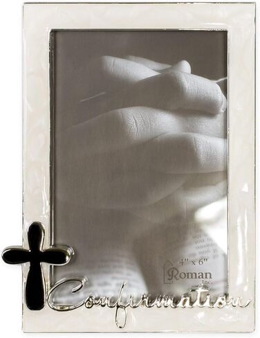 Roman Giftware Inc.، مجموعة كارولين، تأكيد، إطار تأكيد ارتفاع 7 بوصات 4X6، ديني، ملهم، متين (1x5x6) in Saudi Arabia