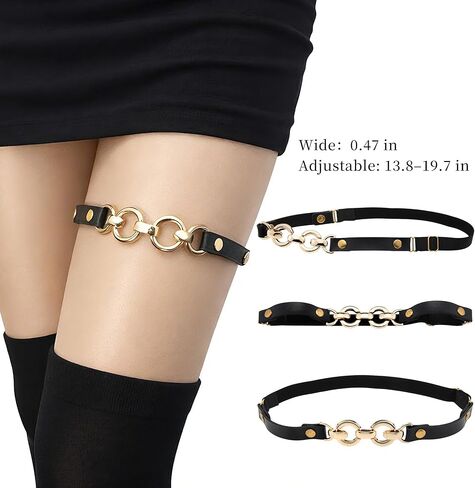 مجموعة إكسسوارات أزياء القرصان النسائية - وشاح رأس القرصان باندانا مع بروش خوذة، وقلادة من 3 طبقات ورباط ساق للهالوين والحفلات التنكرية والملابس in Kuwait