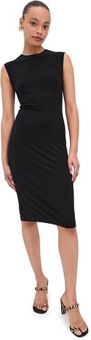 Norma Kamali Women's Sleeveless Dress to Knee in Saudi Arabia