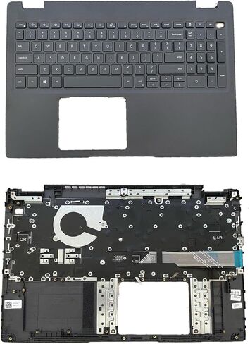 غطاء خلفي بديل للكمبيوتر المحمول LCD مع مفصلات لـ HP 17-X 17-Y 17Z-Y 17X 17Y 17 BD 270 G5 856585-001 856591-001 46008C0C000150 46008C0A00360 جاك أسود in Kuwait
