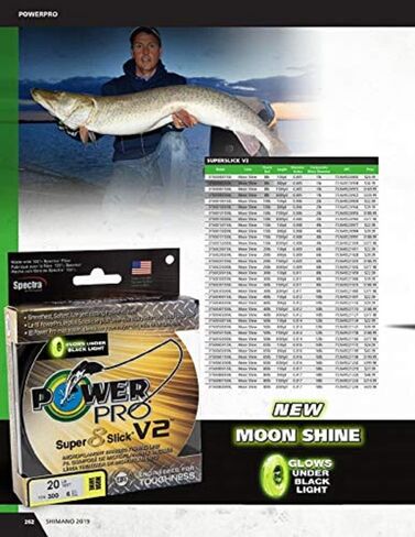POWER PRO SSV2 30 LB X 1500 YD Moon Shine Braid in Saudi Arabia