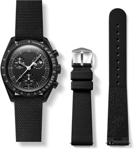 Strap for Moonswatch Watch,Universal 20mm Silicone Band Compatible Omega x Swatch Speedmaster,Lunar Soil Texture Replacement Strap for Swatch Omega 20mm Watch Men Women in Saudi Arabia