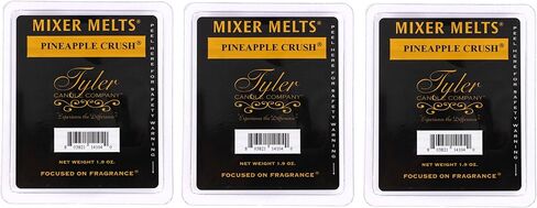Tyler Candle Company Pineapple Crush 1.9 Ounce Scented Mixer Wax Melt Cubes for Tart Burner, Pack of 3 in Saudi Arabia