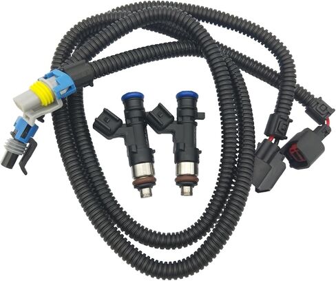 JESBEN 0280158197 2 قطعة حاقن الوقود 4 ثقوب مع استبدال الحزام لـ Polaris Ranger 800 2011-2017 Ranger Crew 800 2010-2014 Ranger XP 800 2012-2013 ZR 800 2011-2013 1204318 1204319 in Saudi Arabia