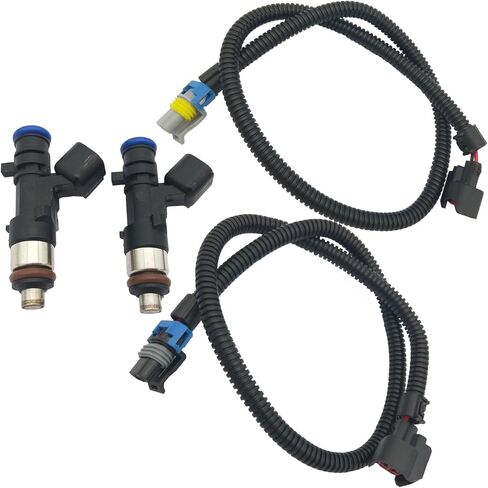 JESBEN 0280158197 2 قطعة حاقن الوقود 4 ثقوب مع استبدال الحزام لـ Polaris Ranger 800 2011-2017 Ranger Crew 800 2010-2014 Ranger XP 800 2012-2013 ZR 800 2011-2013 1204318 1204319 in Saudi Arabia
