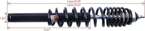 JEENDA 2pcs Front Strut Shocks Absorber 7044228 7044149 Compatible with Polaris Ranger 570 500 EV ETX 2015-2023 in Saudi Arabia