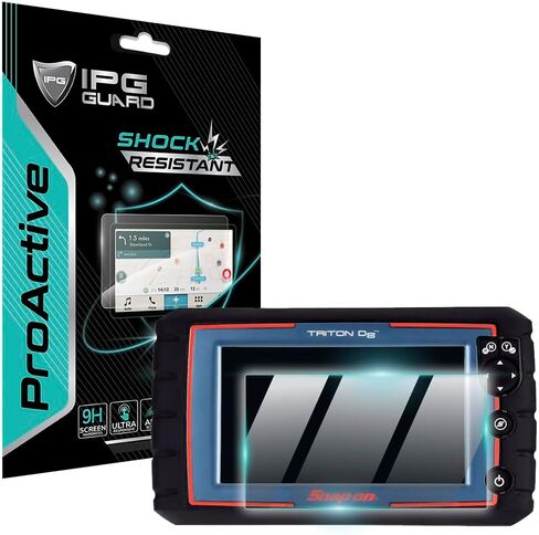 IPG ProActive Made for Snap on SOLUS+ Scan Tool 8 Inch Display 9H Hardness Screen Protector Nano Ceramic Film Ultra Responsive High Clarity Anti Scratch Smudge & Shock Proof Guard for Solus in Saudi Arabia