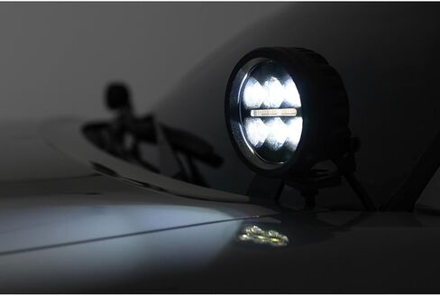 Rough Country Dual 2" LED Ditch Light Kit for Toyota Tacoma (2016-2023) - (2) 2-in Black Series LED Cubes, Flood Beam in Saudi Arabia