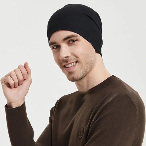 Emf Protection Beanies Cap,Unisex Faraday Hat,Microwave Radiation Blocking Stretch Cap in Saudi Arabia