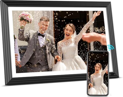 BSIMB 11 Inch 2K Digital Picture Frame, WiFi Digital Photo Frame 32GB Dual Band WiFi, Electronic Picture Frame Easy to Share Photos & Videos via App or Email, Auto-Rotate, Digital Frame for Gifts in Kuwait