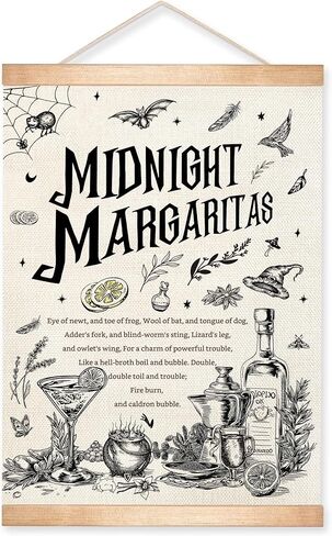 HEYJEEPER Hyrule Compendium Botanical Wall Art,18.5x14Inch Vintage Style Gaming Artwork,Retro Plant Canvas Wall Hanging Poster, Ze-lda Game Enthusiast Gift for Game Room Kitchen Decor in Kuwait