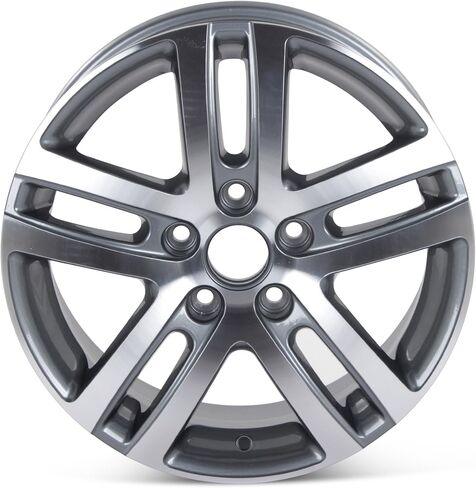 New 16" Alloy Wheel for Volkswagen Jetta VW 2005-2018 Machined with Charcoal Rim 69812 in Kuwait