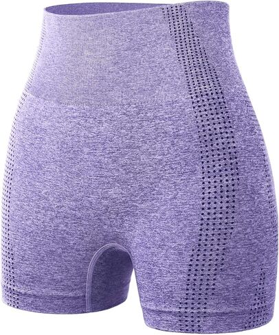 Seamless Biker Shorts for Women High Waist Butt Lifting Workout Yoga Activewear in Saudi Arabia