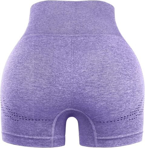 Seamless Biker Shorts for Women High Waist Butt Lifting Workout Yoga Activewear in Saudi Arabia