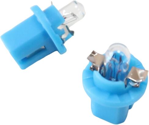 Dashboard Instrument Cluster Bulb(Set of 6pcs) 12V/1.2W with Blue Socket Fit for Mercedes Replace#0015449794 in Kuwait