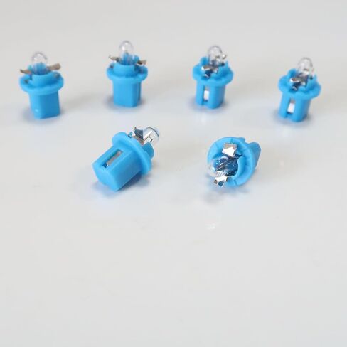Dashboard Instrument Cluster Bulb(Set of 6pcs) 12V/1.2W with Blue Socket Fit for Mercedes Replace#0015449794 in Kuwait