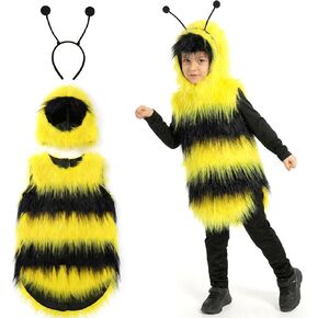 Simple polymer 3 Pcs Bumblebee Costume Kit Bee Costume Funny Animal Costume Halloween Accessories in Kuwait