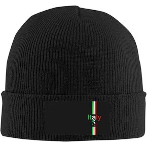 Italy Slouchy Stretch Beanie Hat for Italian Flag Knit Caps Italian Slouch Beanie Hats Italy Hats in Kuwait