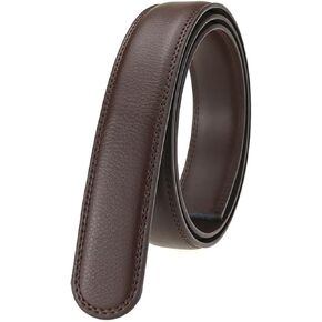 حزام جلدي بحزام جلدي بسقاطة 3.5 سم للرجال، حزام جلدي خالٍ من الإبزيم 49 بوصة ﻿للرجال in Kuwait