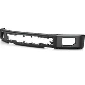VRC Front Bumper Compatible with 2015 2016 2017 Ford F150 F-150 15-17 Pickup Truck Black Steel Bumper With Fog Light Holes,FO1002424, Heavy Duty One-Piece Bumpers (Black, With Fog Light Holes) in Kuwait