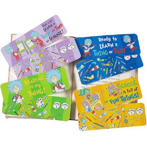 Dr. Seuss Motivational Bookmarks - 48 Pieces in Kuwait