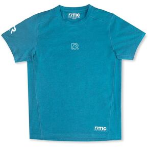 تي شيرت RTIC رجالي عالي الأداء بعامل حماية من أشعة الشمس 50+، تي شيرت قصير الأكمام ماص للرطوبة، سريع الجفاف in Kuwait