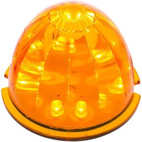 UNITED PACIFIC 38152B Truck Cab Light, 17 LED Watermelon, Amber LED/Amber Lens in Kuwait