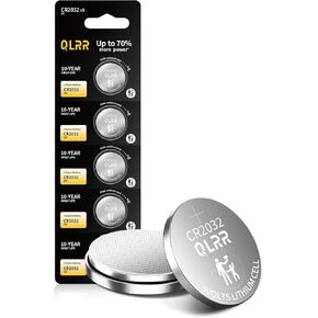 بطارية ليثيوم CR2032 عملة معدنية 3 فولت، 5 عبوات، بطاريات أزرار 2032 لمفتاح السيارة، مفتاح التحكم عن بعد للسيارة، الساعة، مستشعر باب المرآب، آلة حاسبة، لعبة إلكترونية in Kuwait