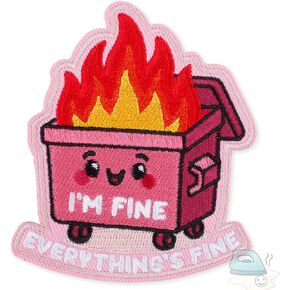 You are Overencumbered and Cannot Run Morale Patch – 1.5 * 3.75" Funny Embroidered Hook & Loop Patch for Backpack, Jacket, Dog Vest, Hats & Patch Wall – Overweight Status Patch in Kuwait