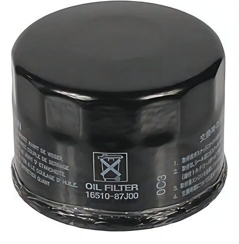 16510-87J00 16510-87J01 Engine Oil Filter Compatible With Suzuki Boat DF 25 30 40 50 60 70 Outboards 778885 5031411 in Kuwait
