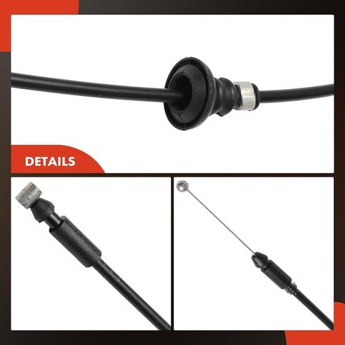 A-Premium Front Hood Latch Release Cable Without Handle Compatible with Lexus ES300 2002-2003, ES330 2004-2006, 82.48 Inch in Saudi Arabia