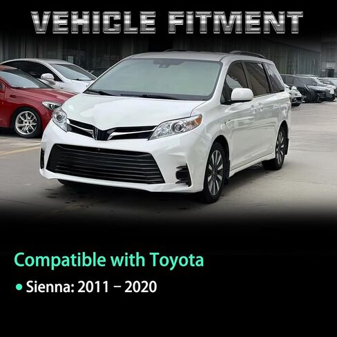 Sliding Door Cable Assembly Compatible with Toyota Sienna 2011-2020 Power Sliding Door Left Driver and Right Passenger Side Cable Kit Replace 85016-08010 85016-08011 85015-08011 in Saudi Arabia