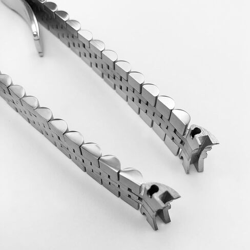 17mm Jubilee Watch Band Bracelet Replacement For 31mm Rolex Midsize 6824 68263 68273 68274 68278 Solid Link Hidden Clasp Stainless Steel in Saudi Arabia