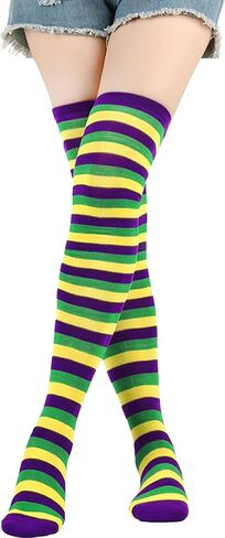 Women Over the Knee Thigh High Socks 26.5 Inches Funny Festive Socks Novelty Gifts in Saudi Arabia