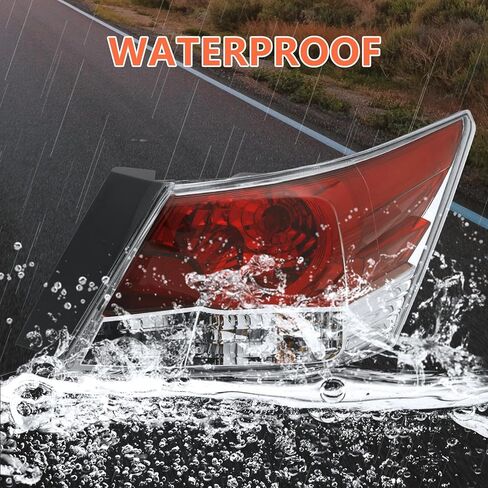 يصلح ل 2008-2012 هوندا أكورد الذيل ضوء الجمعية، مصباح الفرامل الضوء الخلفي ل 2008 2009 2010 2011 2012 أكورد 4 باب سيدان استبدال الجانب الأيمن الركاب HO2801172 33500TA0A01 in Kuwait