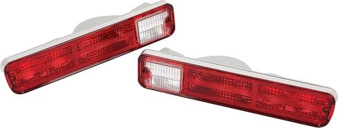 مصباح ضوء خلفي KUAFU متوافق مع 1979-1987 تشيفي شيفروليه إل كامينو ماليبو جي إم سي كاباليرو ستيشن واجون جانب السائق وجانب الركاب - عدسة حمراء in Kuwait