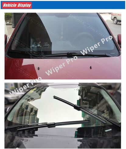 24"+16" Premium Windshield Wiper Blades OEM Quality J-Hook Easy Installation (Pack of 2) in Kuwait