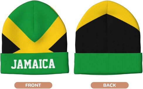 Cute Flag Hat Caps for Men Women Winter Slouchy Knit Beanie Hats Soft Ski Hat in Saudi Arabia