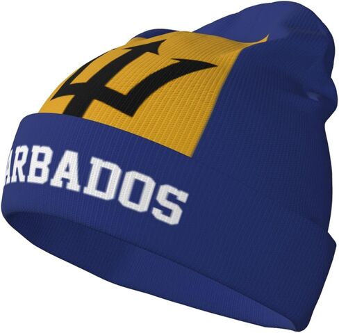Cute Flag Hat Caps for Men Women Winter Slouchy Knit Beanie Hats Soft Ski Hat in Saudi Arabia