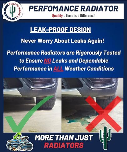 2656 Direct Replacement Radiator - Compatible with 2001-2004 Jeep Grand Cherokee - Ensures Maximum Cooling Efficiency, No Leaks, Easy Installation in Kuwait