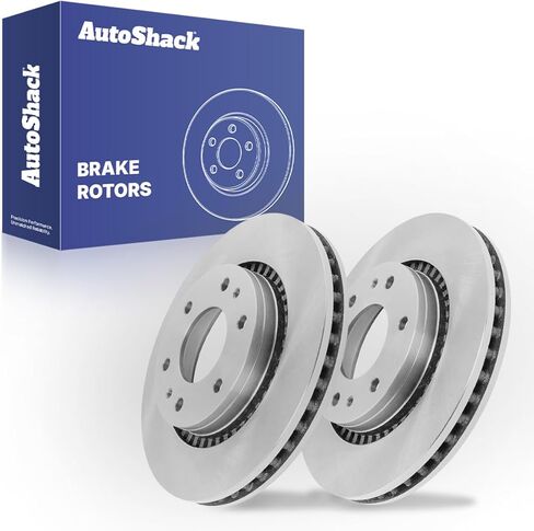 AutoShack 11.88 بوصة (301.8 مم) دوارات الفرامل ذات فتحات تهوية أمامية ومغلفة بالكهرباء لاستبدال 2006-2009 شيفروليه تريل بليزر 2006-2009 GMC Envoy 2006-2007 Buick Rainier 2-PC Set ShadowGuard in Saudi Arabia
