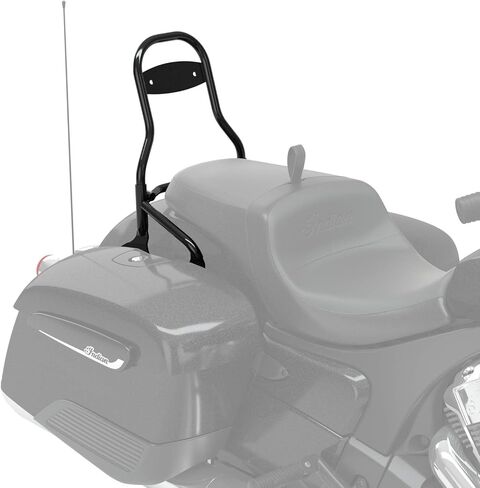 دراجة نارية هندية أصلية مقاس 12 بوصة سريعة الإصدار Sissy Bar باللون الأسود 2884186-266 in Saudi Arabia