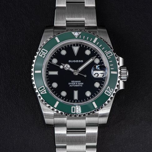 Sugess Genuine Ceramic Bezel x 316L Steel 200m Diver's Mens Watch SP126610LV in Saudi Arabia