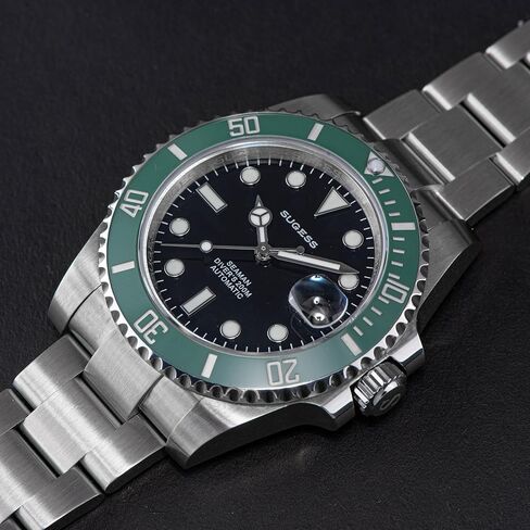 Sugess Genuine Ceramic Bezel x 316L Steel 200m Diver's Mens Watch SP126610LV in Saudi Arabia