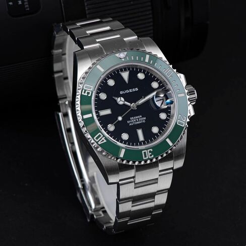 Sugess Genuine Ceramic Bezel x 316L Steel 200m Diver's Mens Watch SP126610LV in Saudi Arabia
