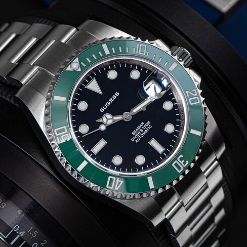 Sugess Genuine Ceramic Bezel x 316L Steel 200m Diver's Mens Watch SP126610LV in Saudi Arabia