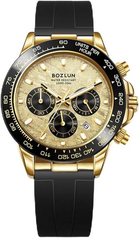 SKMEI Men's Watch Luxury Six Hand Quartz Watch Meteorite Texture Dial Luminous 30M Waterproof Big Face Silicone Strap Mens Wristwatch in Kuwait