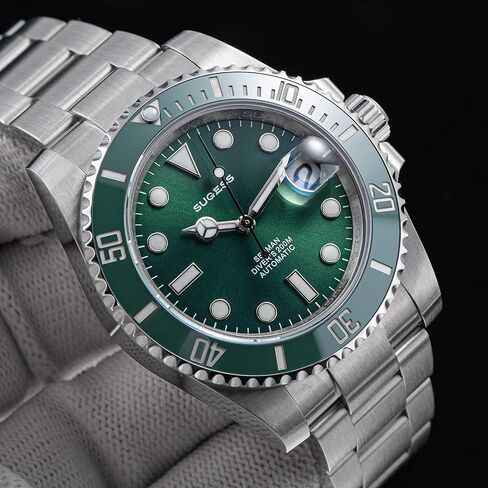 Sugess Genuine Ceramic Bezel x 316L Steel 200m Diver's Mens Watch SP116610LV in Saudi Arabia